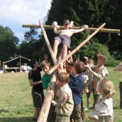 fotos kamp 2009-2010 jong-givers 693 - Scouts en Gidsen Zaventem 